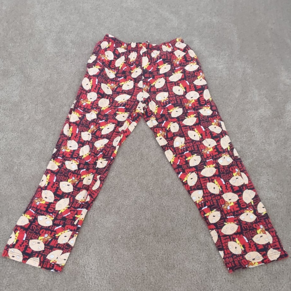 Family Guy Stewie Griffen pattern pajama pants